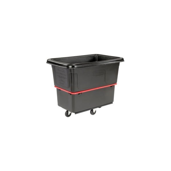 Rubbermaid Commercial Rubbermaid 4716 Plastic Utility Truck 1000 Lb. Capacity FG471600BLA - main